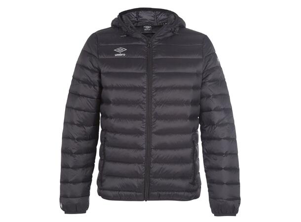 UMBRO Core Down Jacket Jr Svart 128 Dunjacka med luva junior 